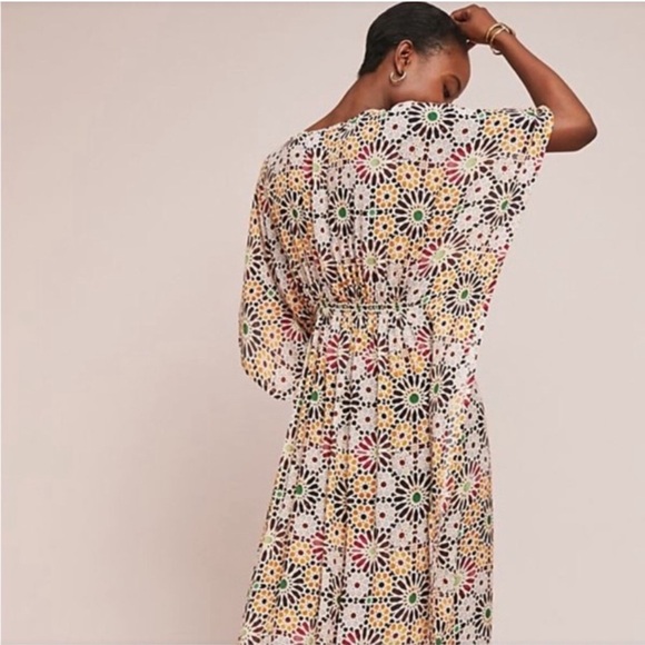 Anthropologie Rujuta Sheth Cinch Kaftan One Size - Picture 4 of 9